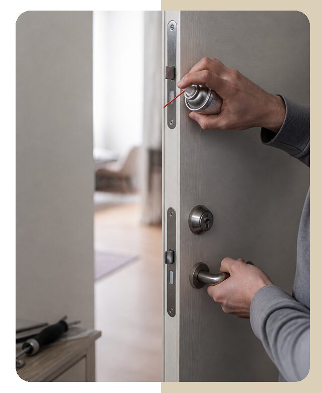 Смазка дверной фурнитуры в Кирове по цене от 1525 р. | Дверной