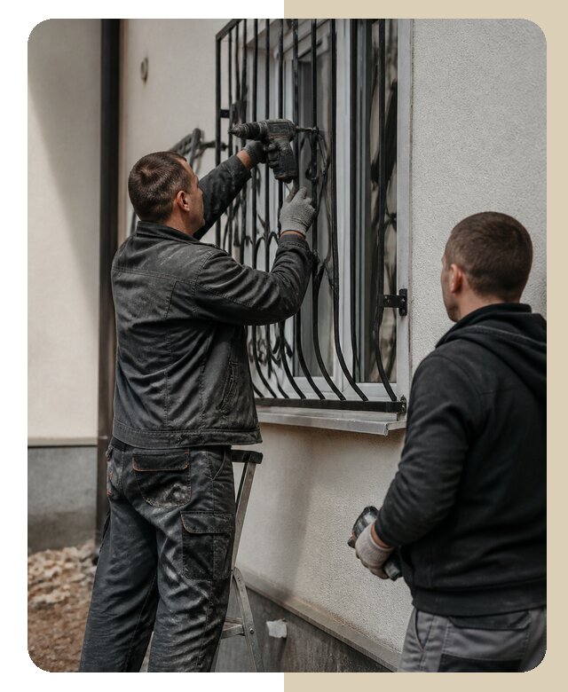 Установка наружных решеток в Кирове от 4981 р. | Дверной